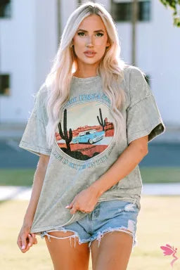 Dreamer Graphic Tee-Graphic Tees-Dear Lover-Evergreen Boutique, Women’s Fashion Boutique in Santa Claus, Indiana