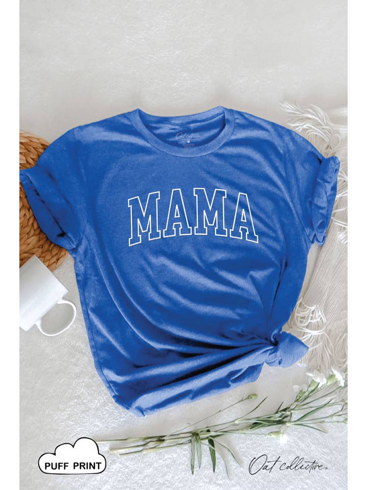 Mama Graphic Tee-Short Sleeves-Oat Collective-Evergreen Boutique, Women’s Fashion Boutique in Santa Claus, Indiana