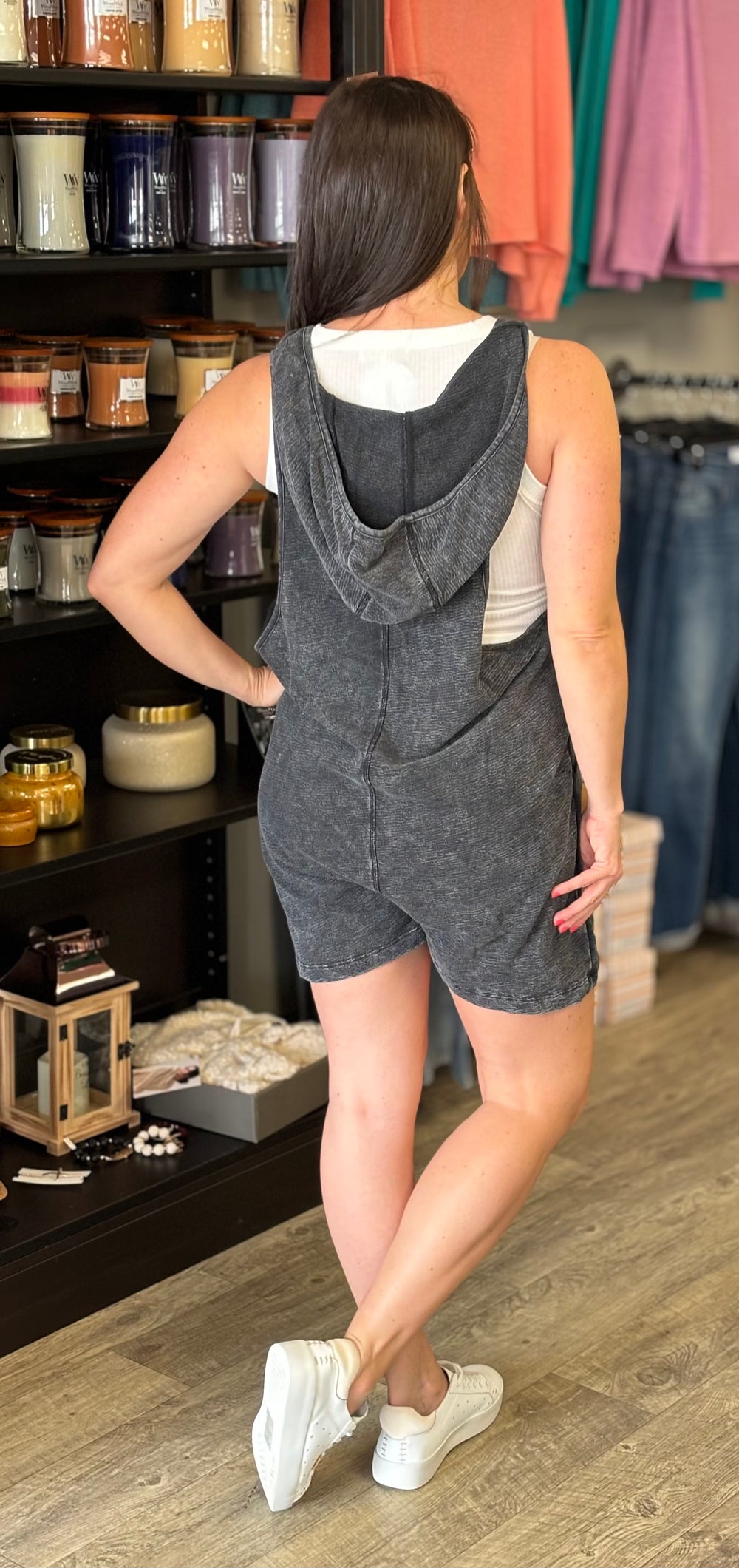 Ready to Rumble Lounge Jumper-Rompers & Jumpsuits-Mono B-Evergreen Boutique, Women’s Fashion Boutique in Santa Claus, Indiana