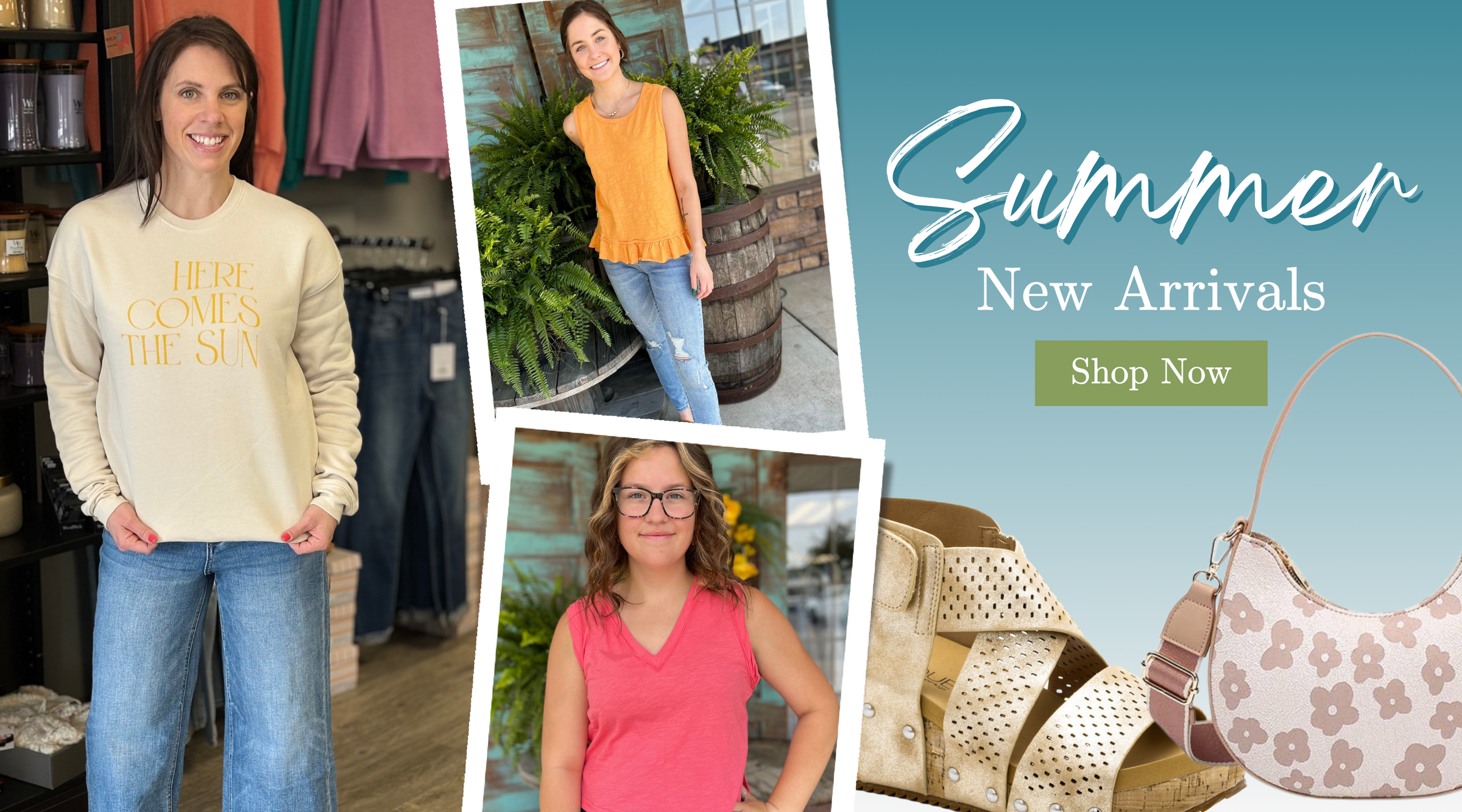 Shop New Arrivals at Evergreen Boutique  | Santa Claus, IN