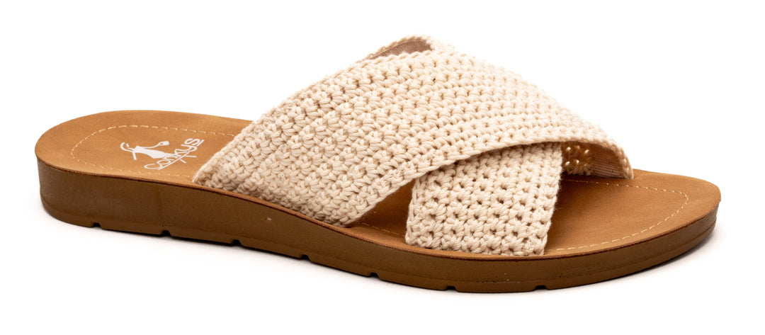 Corkys Dig It, Ivory-Sandals-Corkys-Evergreen Boutique, Women’s Fashion Boutique in Santa Claus, Indiana
