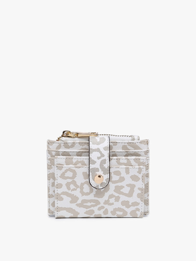 Sam Mini Snap Wallet/Card Holder-Handbags-Jen & Co-Evergreen Boutique, Women’s Fashion Boutique in Santa Claus, Indiana