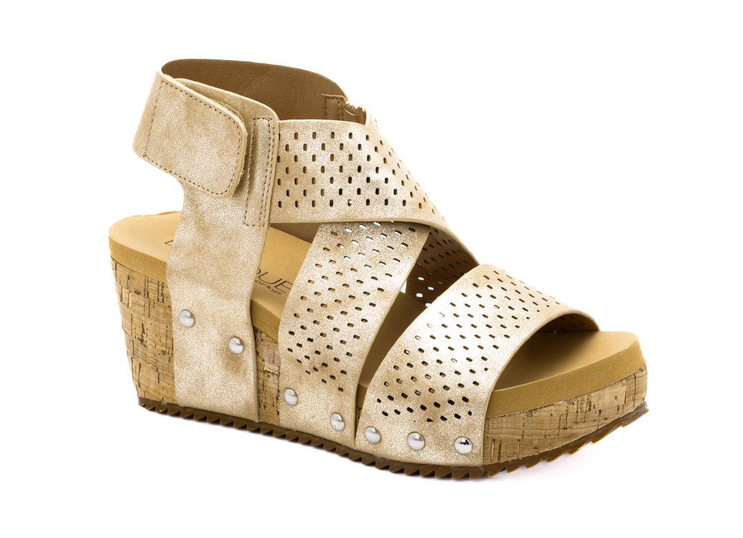 Corkys Guilty Pleasure, Gold-Sandals-Corkys-Evergreen Boutique, Women’s Fashion Boutique in Santa Claus, Indiana