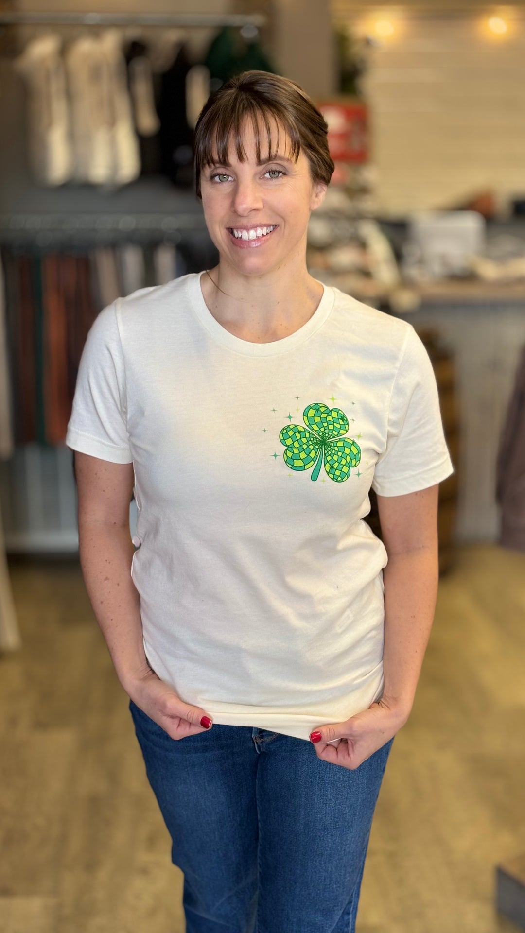 In My Lucky Era-Graphic Tees-Exclusive Thredz-Evergreen Boutique, Women’s Fashion Boutique in Santa Claus, Indiana