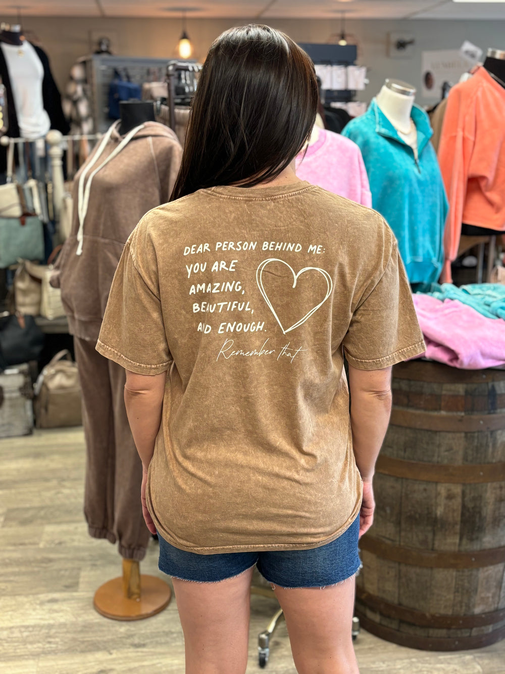You Matter Front & Back Mineral Graphic Tee-Graphic Tees-Oat Collective-Evergreen Boutique, Women’s Fashion Boutique in Santa Claus, Indiana