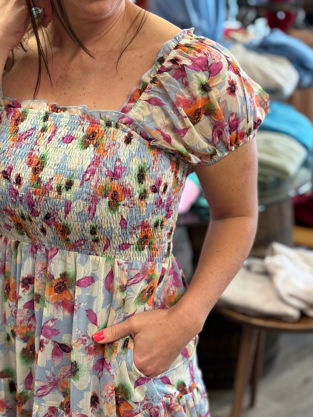 Darling Maxi Dress, Floral-Dresses-Listicle-Evergreen Boutique, Women’s Fashion Boutique in Santa Claus, Indiana