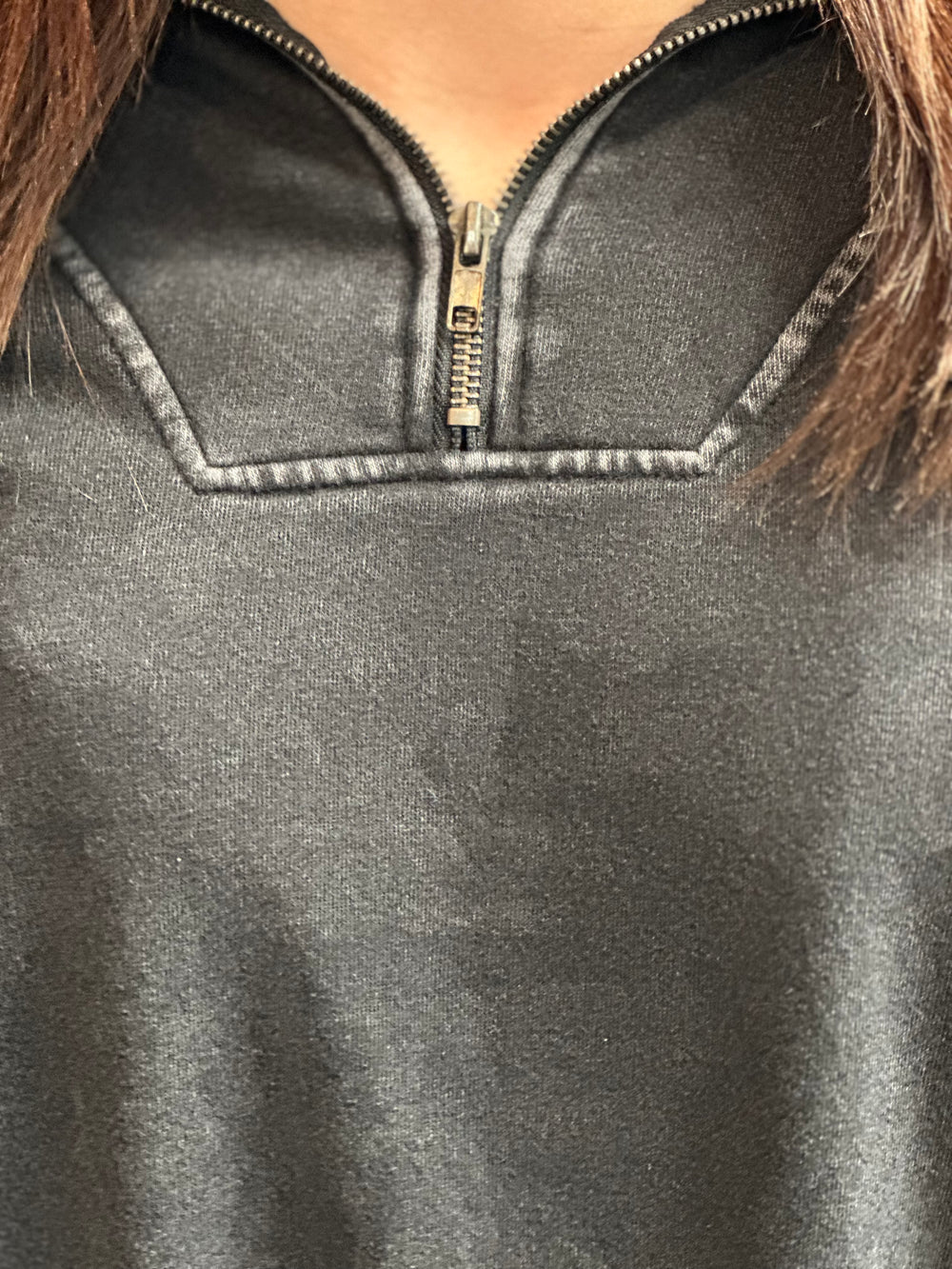 Chic Take Cropped Long Sleeve Sweatshirt-Sweatshirts-Hyfve-Evergreen Boutique, Women’s Fashion Boutique in Santa Claus, Indiana