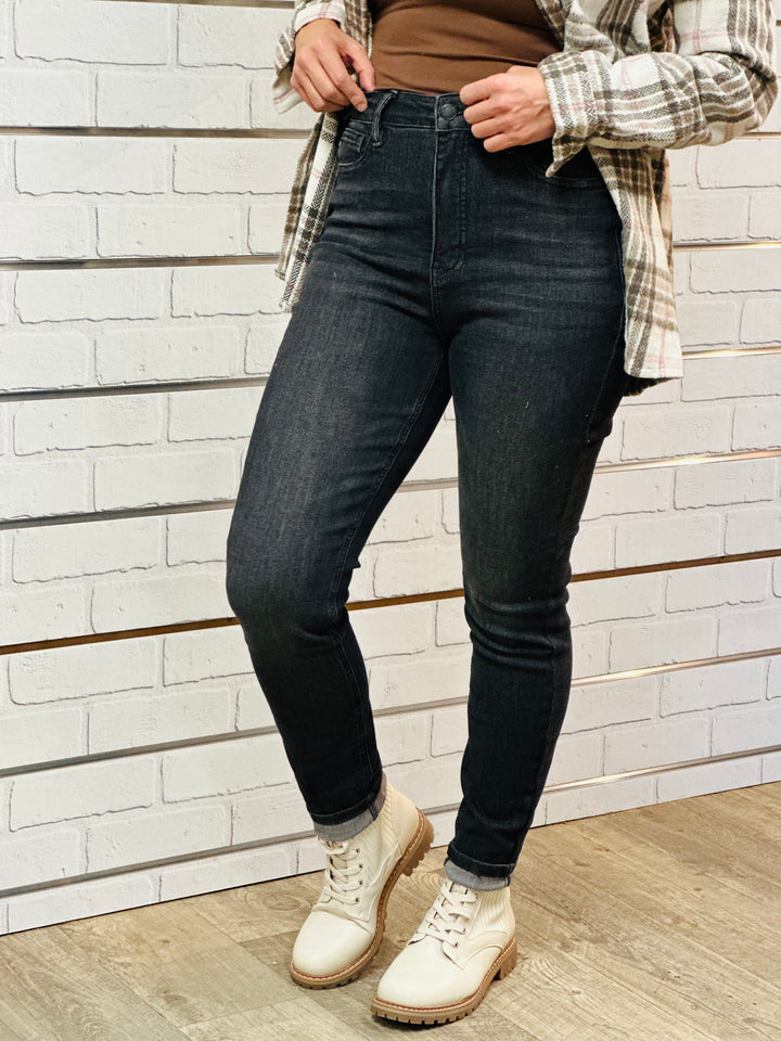 Judy Blue High Waist Skinny Jeans-Jeans-Judy Blue-Evergreen Boutique, Women’s Fashion Boutique in Santa Claus, Indiana