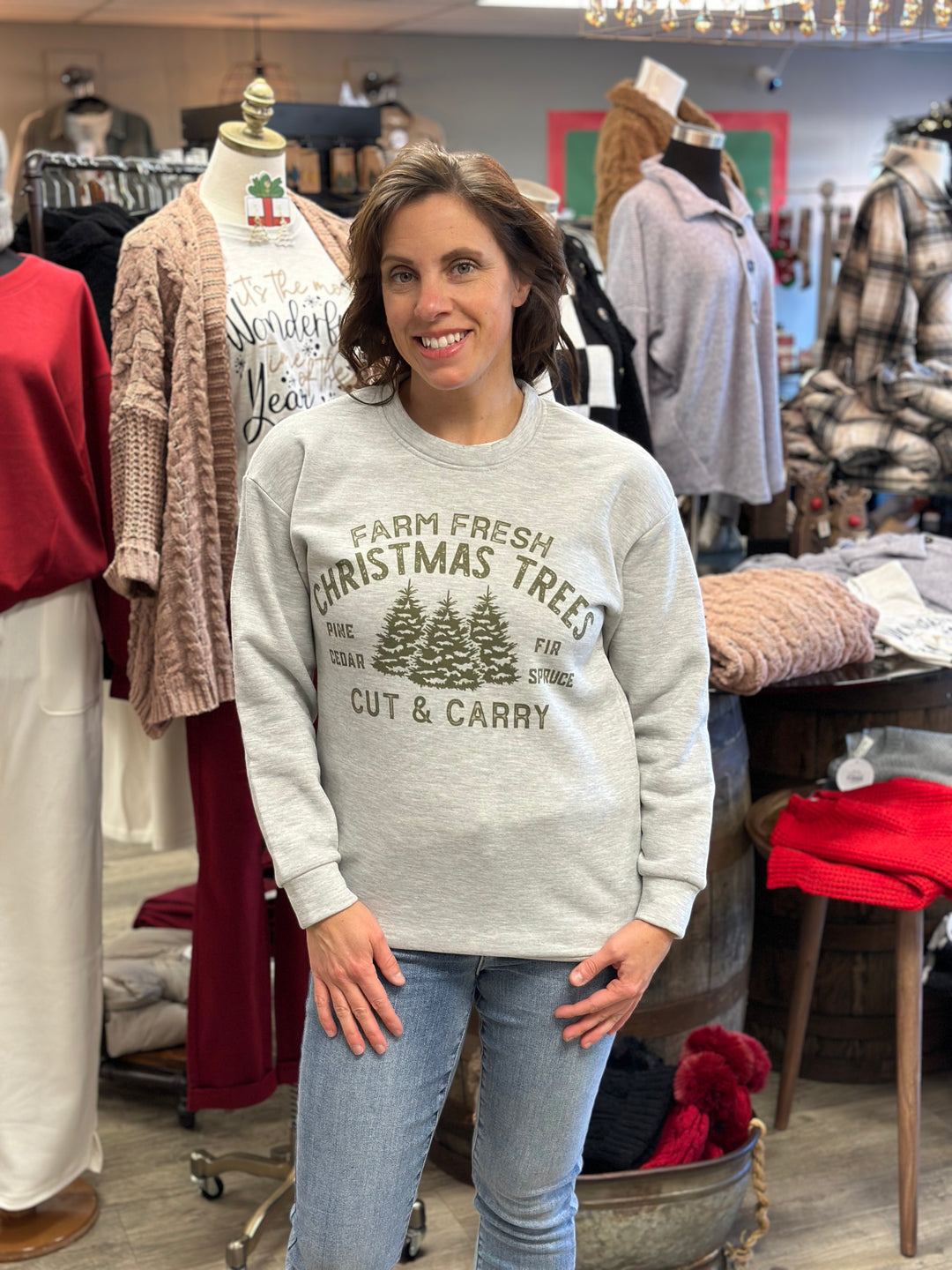 Women's boutique sweatshirts 2025