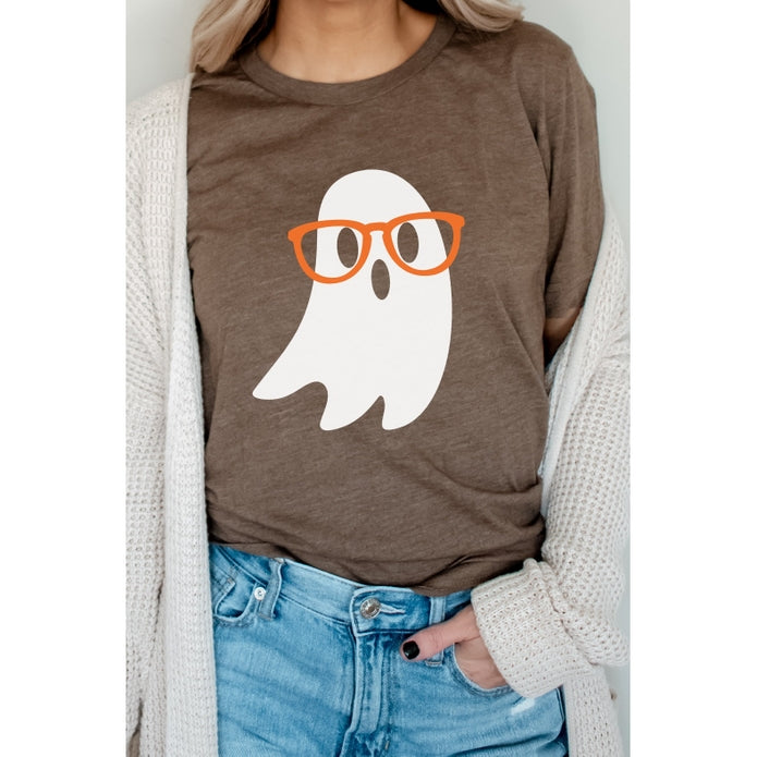 Cute Ghost Graphic Tee-Graphic Tees-Kissed Apparel-Evergreen Boutique, Women’s Fashion Boutique in Santa Claus, Indiana